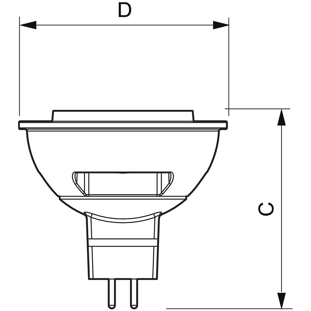 MASTER LEDspot LV, Bianco, Nero, A, 50-60 Hz, 520 mA, 5 cm - Foto 4